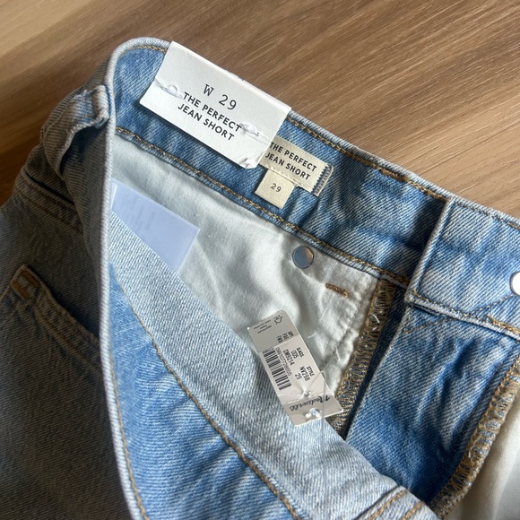 Madewell Light Blue Denim Cutoff Shorts - Picture 3 of 3